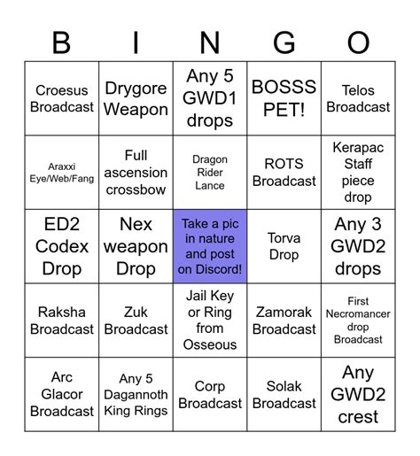 The PVM bingo gave me an idea. .